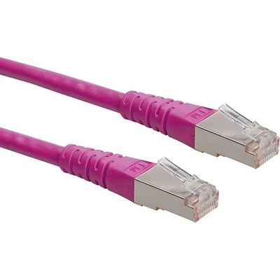 Roline Patch cable S/FTP Cat. 6 15m, Pink 21.15. 1399 (21.15.1399)