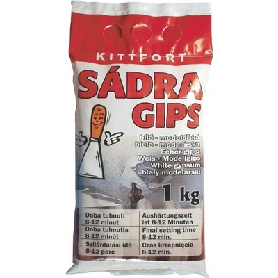Sádra bílá modelářská 1 kg