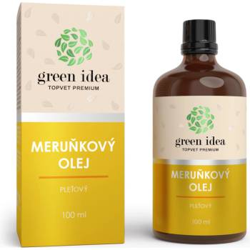 Green Idea Meruňkový olej 100 % s vitaminem E 100 ml