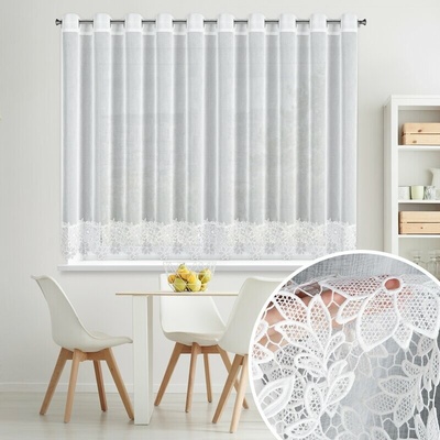 HOTOVÁ ZÁCLONA ARTEMIDA 350X145CM BIELA