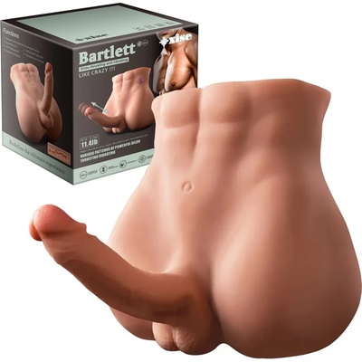 Мъжки торс, анус и тласкащ пенис, 15см. - Barlett Masturbator (MSTRS00095)