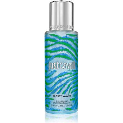 Roberto Cavalli Just Cavalli Glossy Waves освежаваща мъгла за тяло за жени 250ml