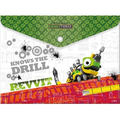 Obálka plastová s drukem A5 Dinotrux 305945