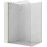 Mexen Kioto-P L душ кабина Walk-in 90 x 200 cm, прозрачна 8 mm, златна - 800-090-103-50-00-P (800-090-103-50-00-P)