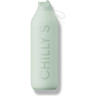 Chilly's Bottles Termoláhev jemná zelená edice Series 2 Flip 1 l