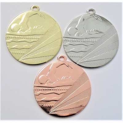 VIZINGR Plavání medaile D112C D112C bronz – Zboží Mobilmania