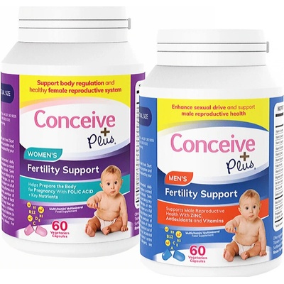 Conceive Plus sada PRO PÁRY Men 60 kapslí Women 60 kapslí