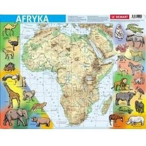 Demart Frame Puzzle - Physical Africa