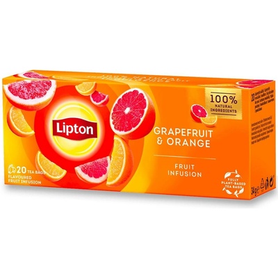 Lipton Ovocný čaj grapefruit a pomeranč 20 x 1,7 g