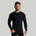 GymBeam STRIX Тениска с дълъг ръкав MERINO I Black S