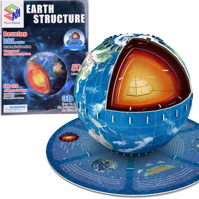 JOKOMISIADA 3D puzzle Planeta Země - struktura 50 ks – Zboží Dáma