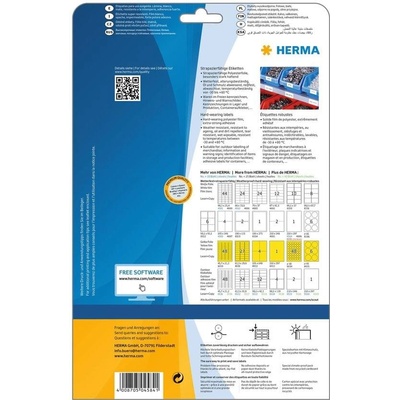 Herma Самозалепващи се етикети, A4, полиестерни, 210 х 297 m (1540100138)