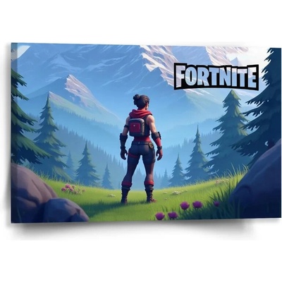 Sablio Obraz FORTNITE Horská krajina - 60x40 cm