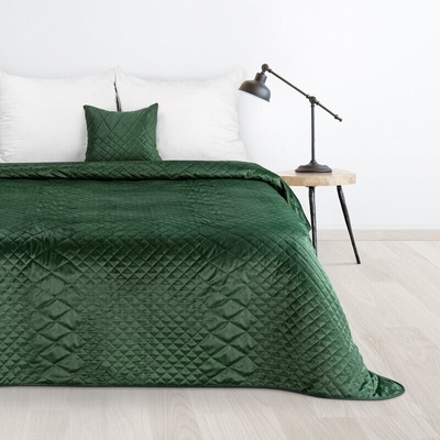 Takoy DESIGN 91 Přehoz na postel LUIZ 3 sametový prošívaný s geometrickým vzorem-HF-405268 220 x 240 cm