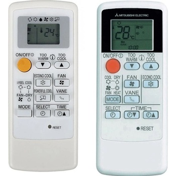 съвместим Mitsubishi msz-dm35va, msz-dm25va, msz-hj25va, msz-hj35va, msz-hj50va, msz-hr50vf - заместител дистанционно управление (msz-dm35va, msz-dm25va, msz-hj25va, msz-hj35va, msz-hj50va, msz-hr50vf)