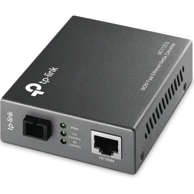 TP-Link MC112CS мрежов медиен конвертор 100 Мбит/с Единичен режим Черен (MC112CS)