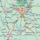 Rusko západ Russia West 1:3,2m mapa ITMB
