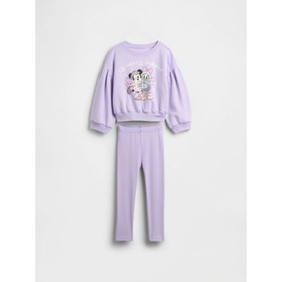 GAP Baby tepláková súprava Gap & Disney Fialová