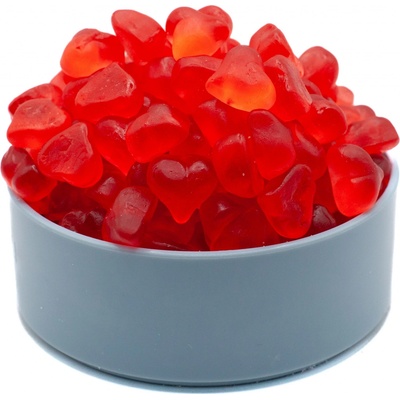 Veselá Veverka Třešňové srdce bez cukru 1 kg