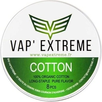 Vap Extreme Organic Cotton vata 8ks