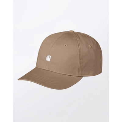 Carhartt WIP Madison Logo Cap Leather/White