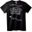 NOONEBRAND Тениска Чувствам се странно - XL, Black