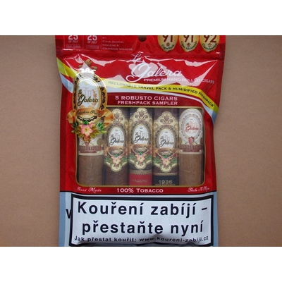 doutníky La Galera Mix Chaveta Robusto 5 ks