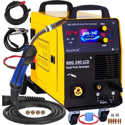 Magnum Migomat MIG 240 Dual Puls LCD 3v1