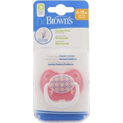 Dr. Brown´s ortodontický silikon Prevent classic růžová