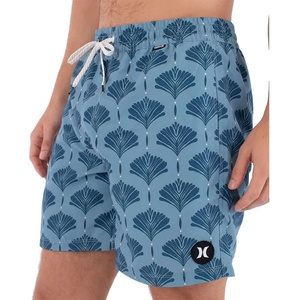 Hurley Бански гащета Hurley Volley Icon Printing Press Arbore swimming shorts - Blue (Worker Blue)