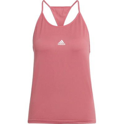 Adidas sportswear Спортен топ 'Aero Seamless Loose' розово, размер L