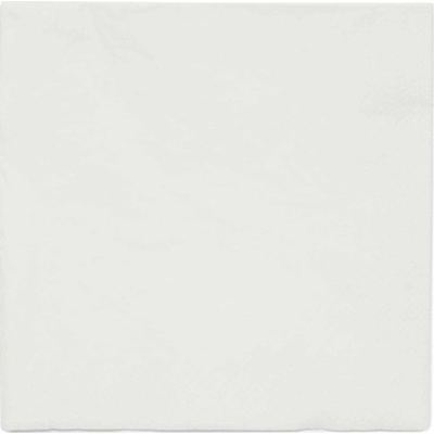 Amscan Papierové obrúsky Biele 33x33cm