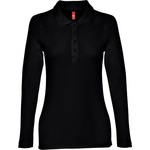 THCLOTHES Дамска поло тениска с дълъг ръкав - vvmstore (61102099BL)