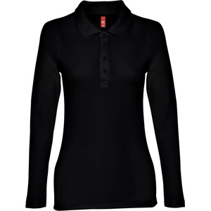 THCLOTHES Дамска поло тениска с дълъг ръкав - vvmstore (61102099BL)