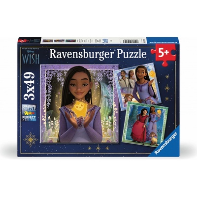 RAVENSBURGER Přání 3x49 dílků