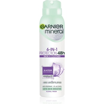 Garnier Mineral 5 Protection антиперспирант-спрей без алкохол 48 h 150ml