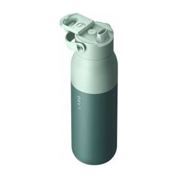 Mattel LARQ Bottle PureVis 2 - smart, self-cleaning filtering bottle, UV-C light 1L (eucalyptus green)