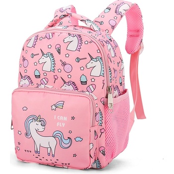 Image 1 of Розова раница с еднорог за момичета | Детски раници