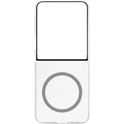 Samsung Z Flip7 Průhledný kryt s magnetickým úchytem průhledný GP-FFF766YCATW – Zboží Živě