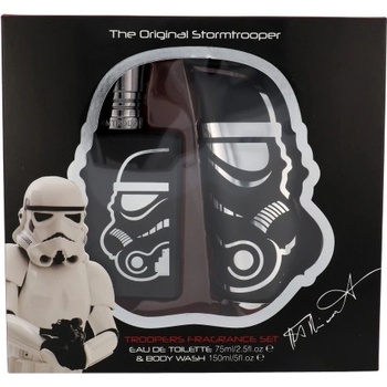 Star Wars Stormtrooper EDT 75 ml + sprchový gel 150 ml dárková sada