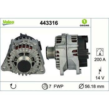 generátor VALEO 443316