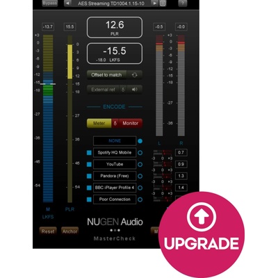 Nugen Audio Mastercheck UPG Digitálny produkt