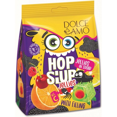 HOP SIUP mix plnené želé s C vitamínom 250 g