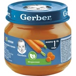 Nestle Пюре от моркови Nestle GERBER - Моето първо пюре, 80 g (12500901) - ozone