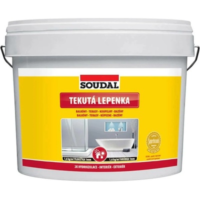 Tekutá lepenka SOUDAL 2K hydroizolace 7 kg 1511207