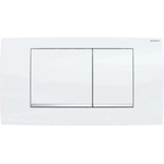Geberit Twinline30 - Бутон за структури за вграждане, бял 115.899. KJ. 1 (115.899.KJ.1)