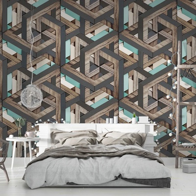 Art gift Тапет-Фигурална плетеница