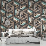 Art Gift Decor Тапет-Фигурална плетеница