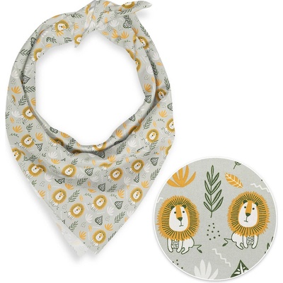 Biante detská šatka Sandra SA-565 Levy na sivom