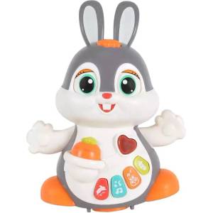 Hola Toys Детска музикална играчка Hola Toys - Танцуващ заек (HE9991)
